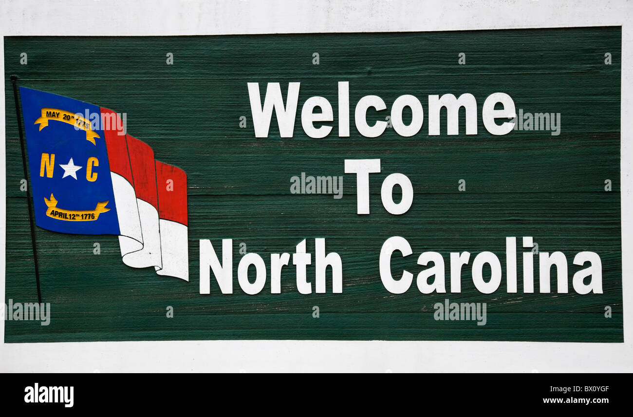 North carolina sign hires stock photography and images Alamy
