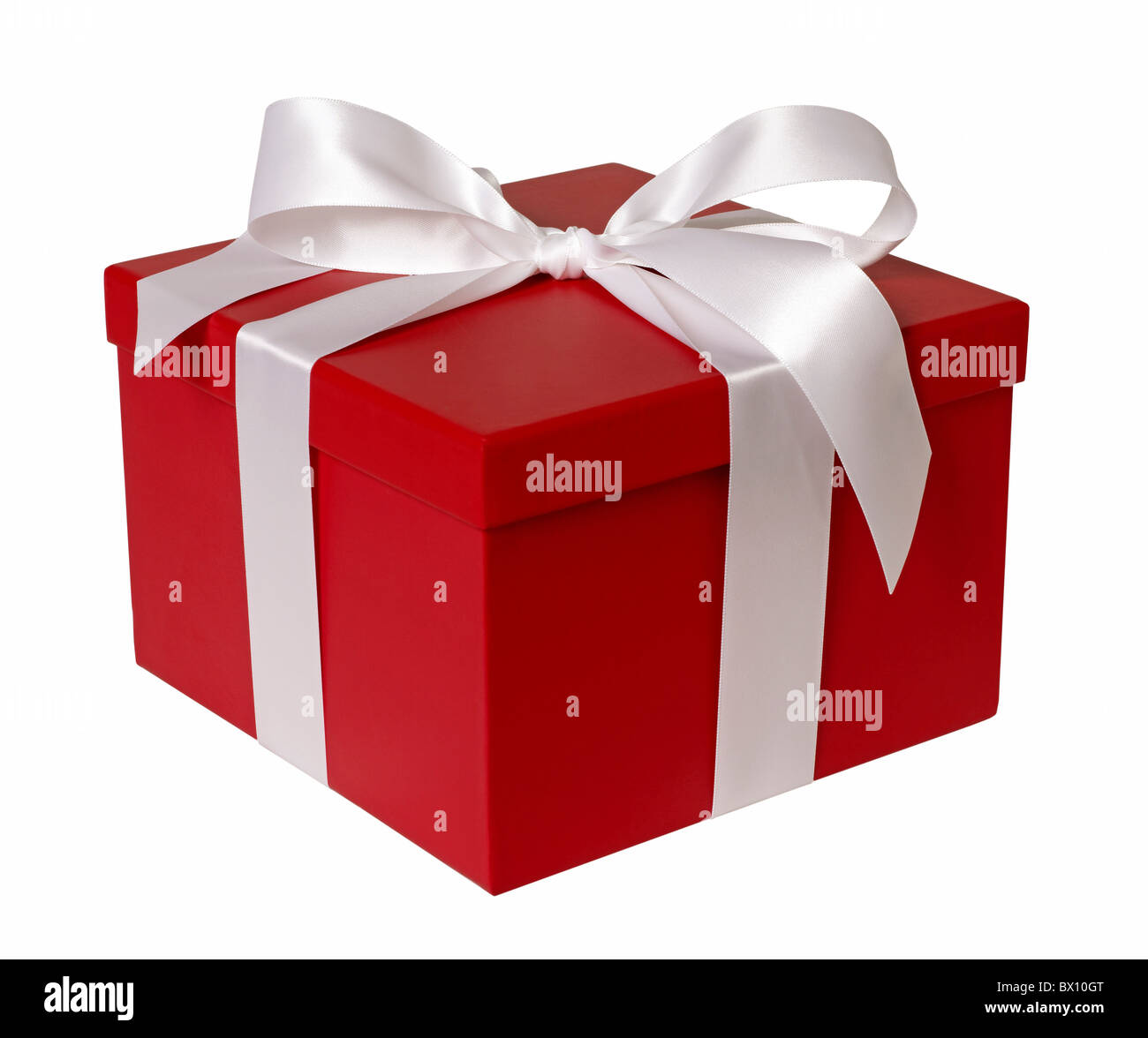 red gift box Stock Photo