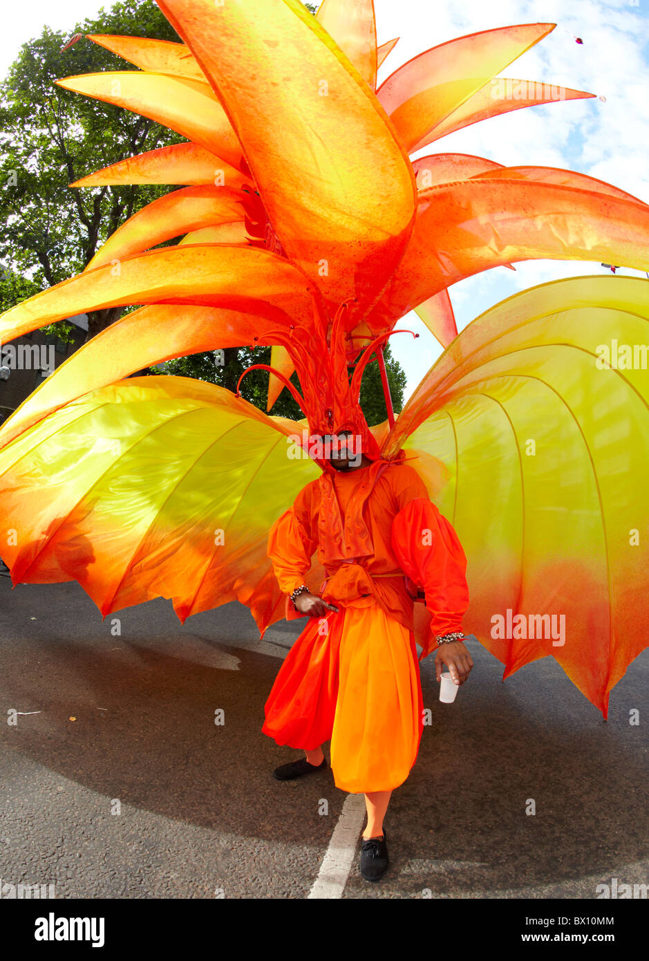 Woman dancing at carnival hi-res stock photography and images - Alamy