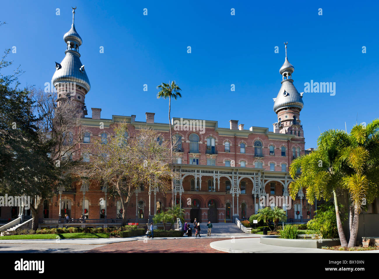 The Henry B Plant Museum (formerly the Tampa Bay Hotel), University of Tampa, Tampa, Florida, USA Stock Photo