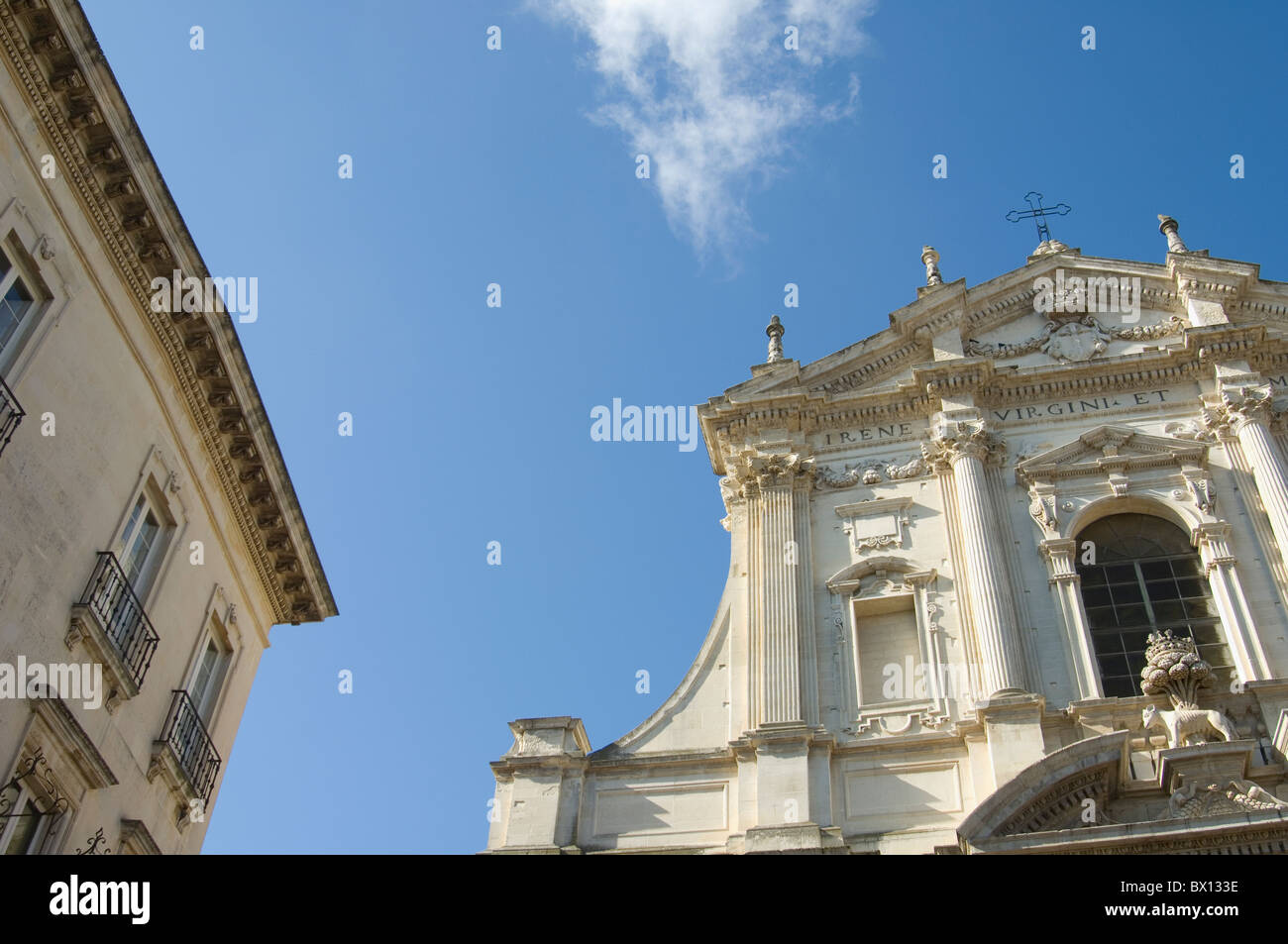 Baroque architecture in Lecce Puglia Italy Stock Photo