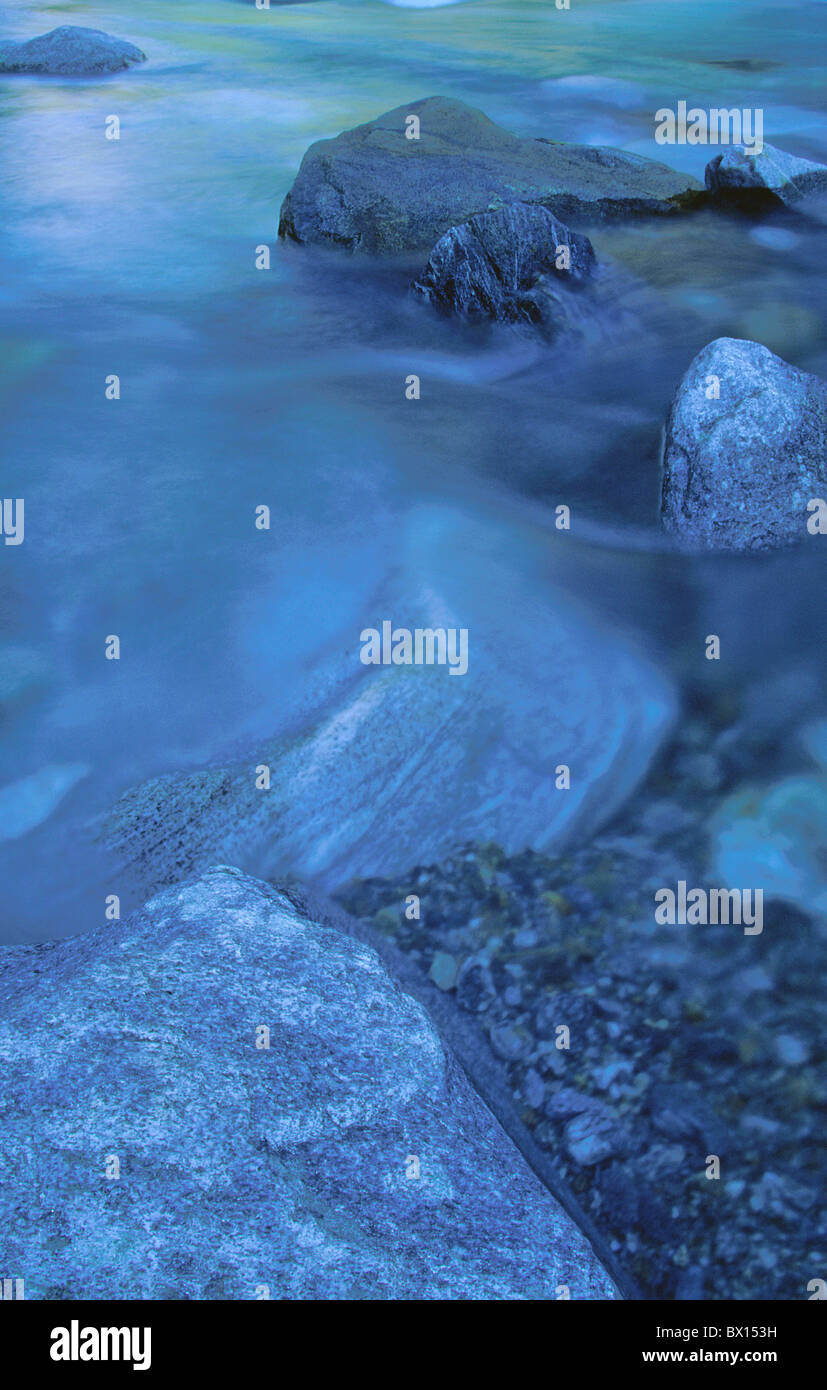 near Canton Ticino river rocks stones Switzerland Europe Verzasca water ...