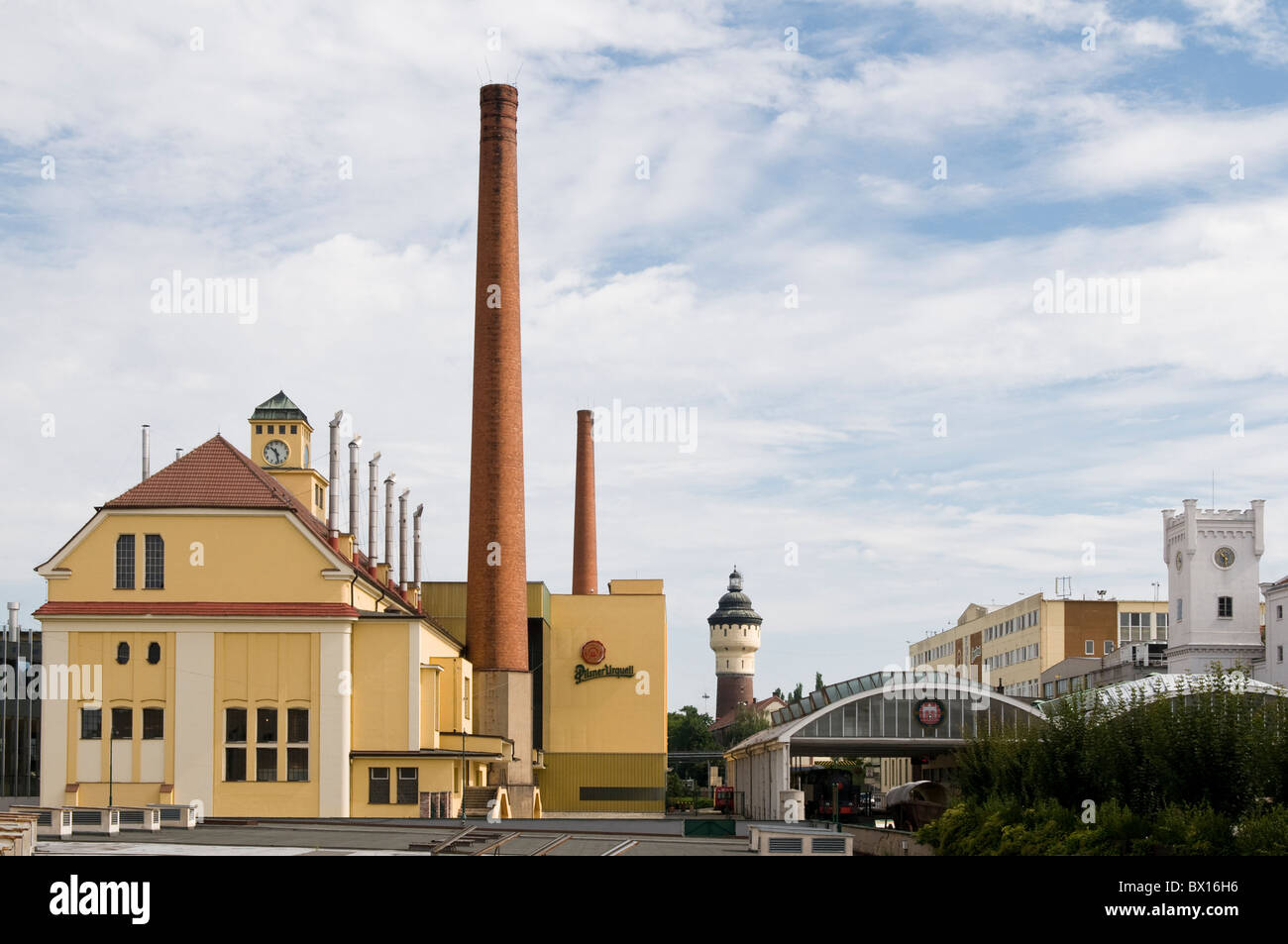 Pilsner Urquell Brewery in Pilsen, Czech Republic Stock Photo - Alamy
