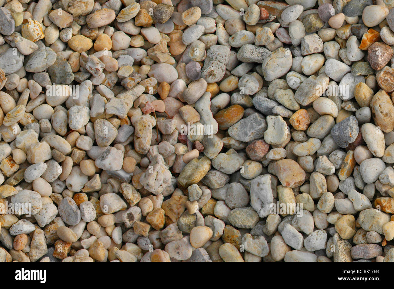 Smooth decorative pebbles Can be used as seamless texture Stock Photo