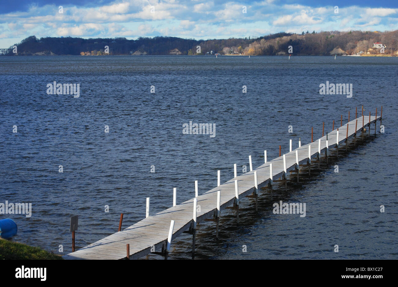 Irondequoit Bay, southern shore of Lake Ontario Stock Photo Alamy