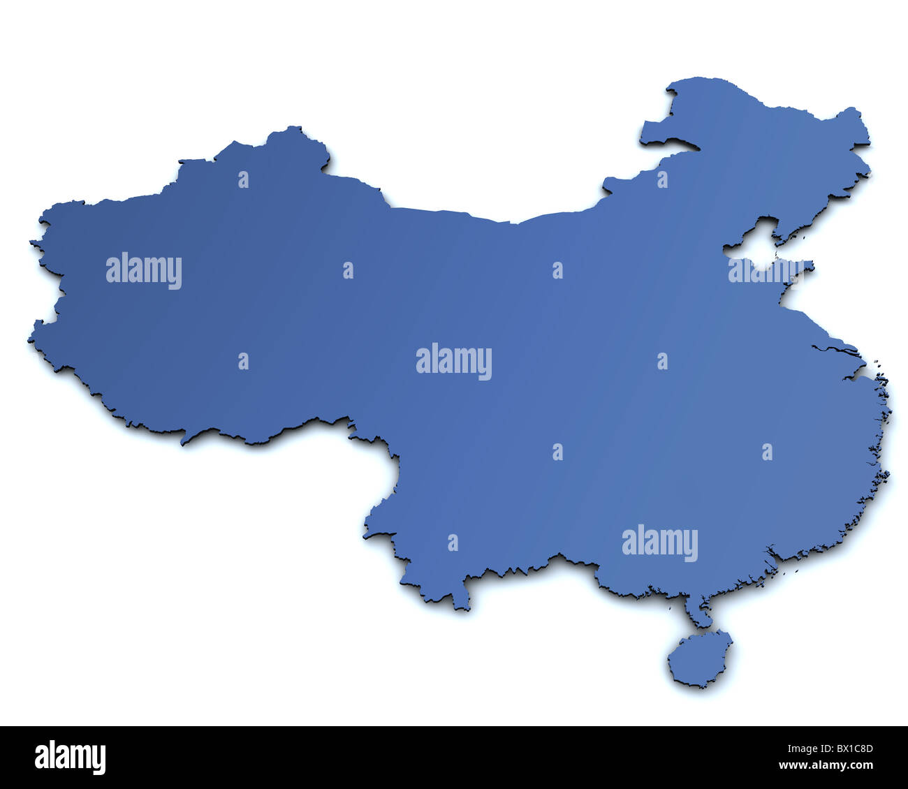 Map Of China Stock Photo Alamy Map Of China Stock Photo Alamy