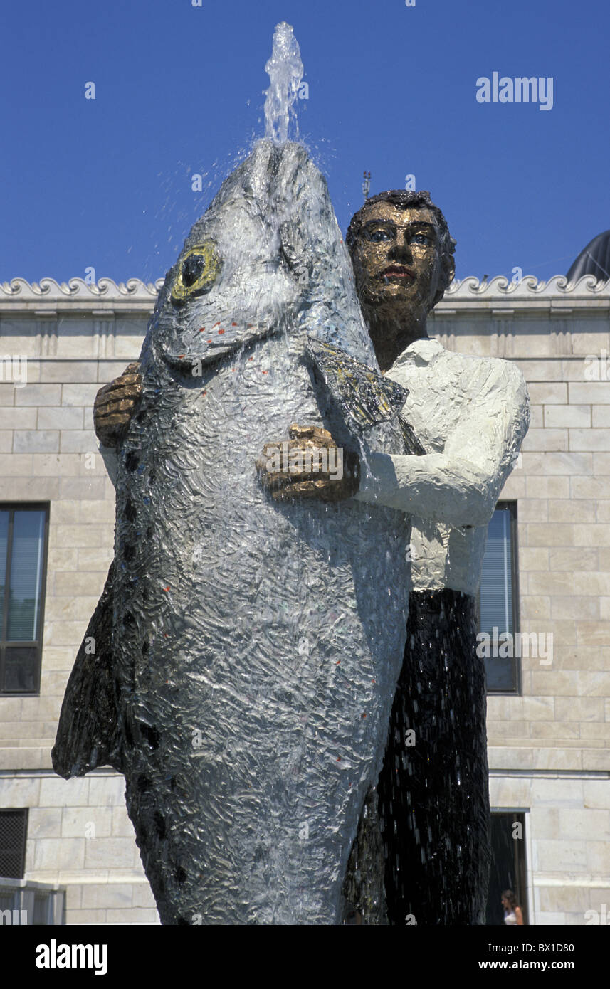 Man With Fish – Chicago, Illinois - Atlas Obscura
