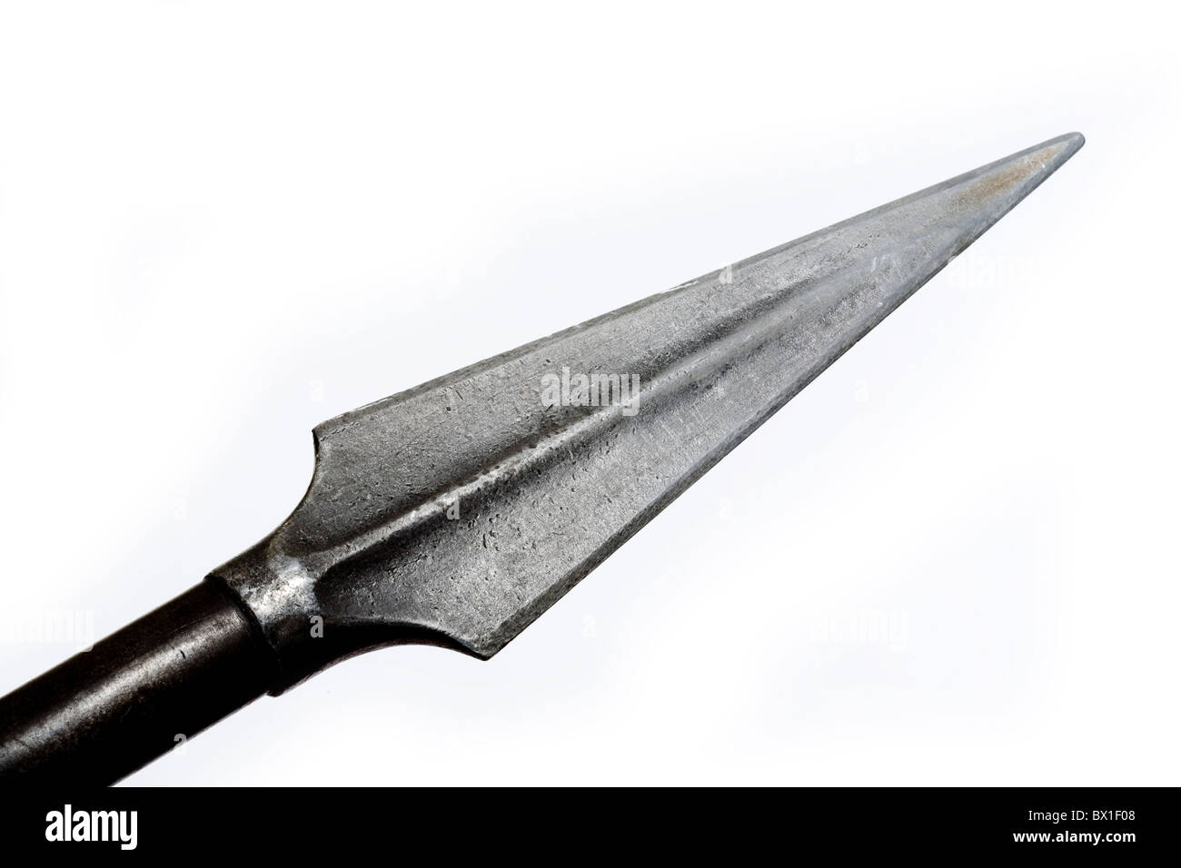 close up of spear head Stock Photo