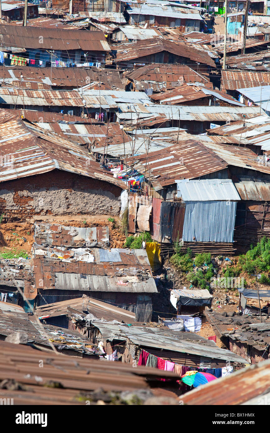 Mathare slums, Nairobi, Kenya Stock Photo - Alamy