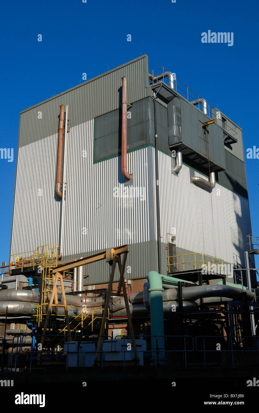 water processing plant nottingham england uk Stock Photo Alamy