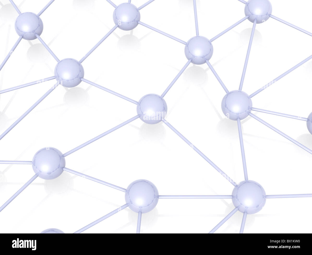 Grid network structure Cut Out Stock Images & Pictures - Alamy