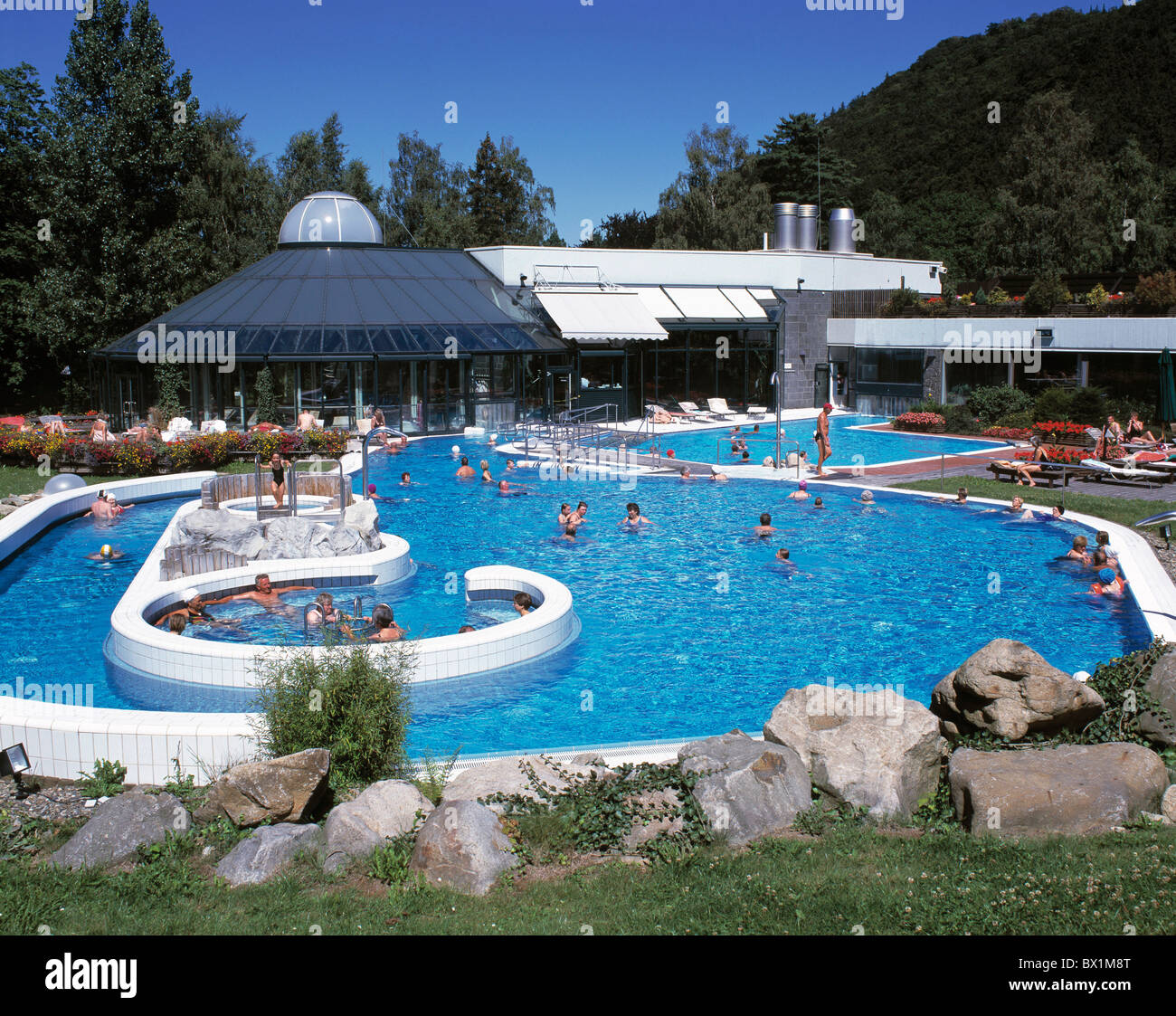 Bad Harzburg baths din Germany Europe hot springs Lower Saxony nature