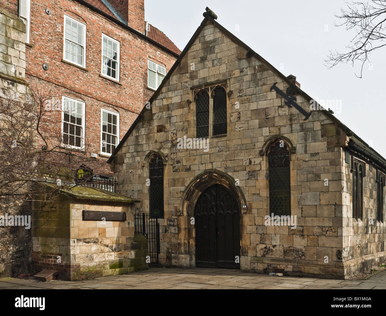 St Crux Parish Hall, Pavement, City of York, Yorkshire, UK Stock Photo