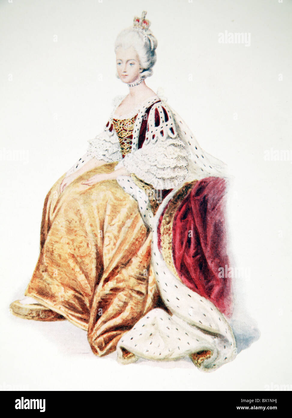 Queen sophia charlotte mecklenburgh strelitz hires stock photography and images Alamy