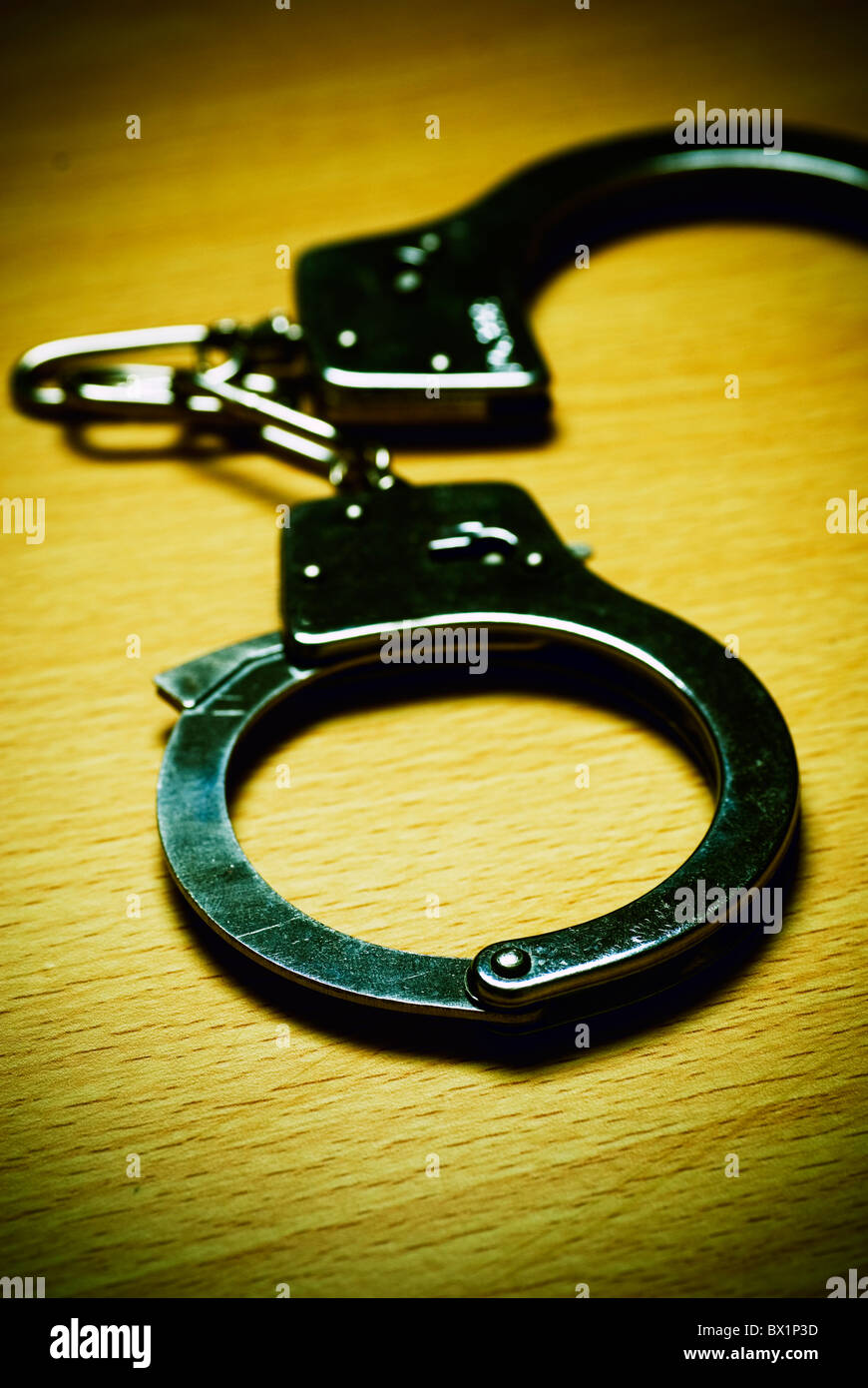 Handcuffs Stock Photo Alamy