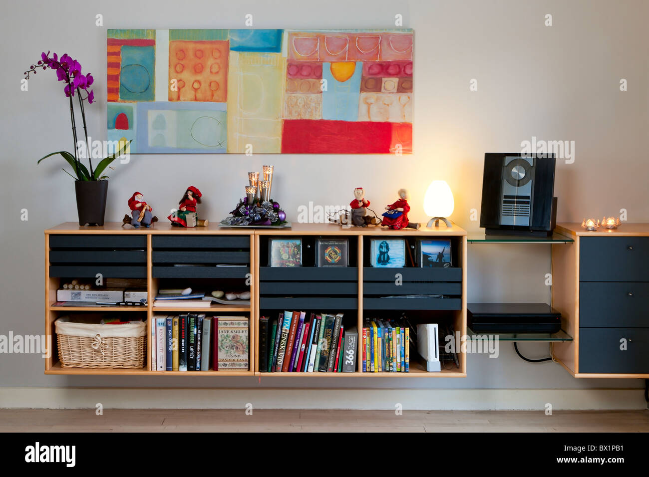 Christmas Decorated Shelves Stock Photo 33230933 Alamy