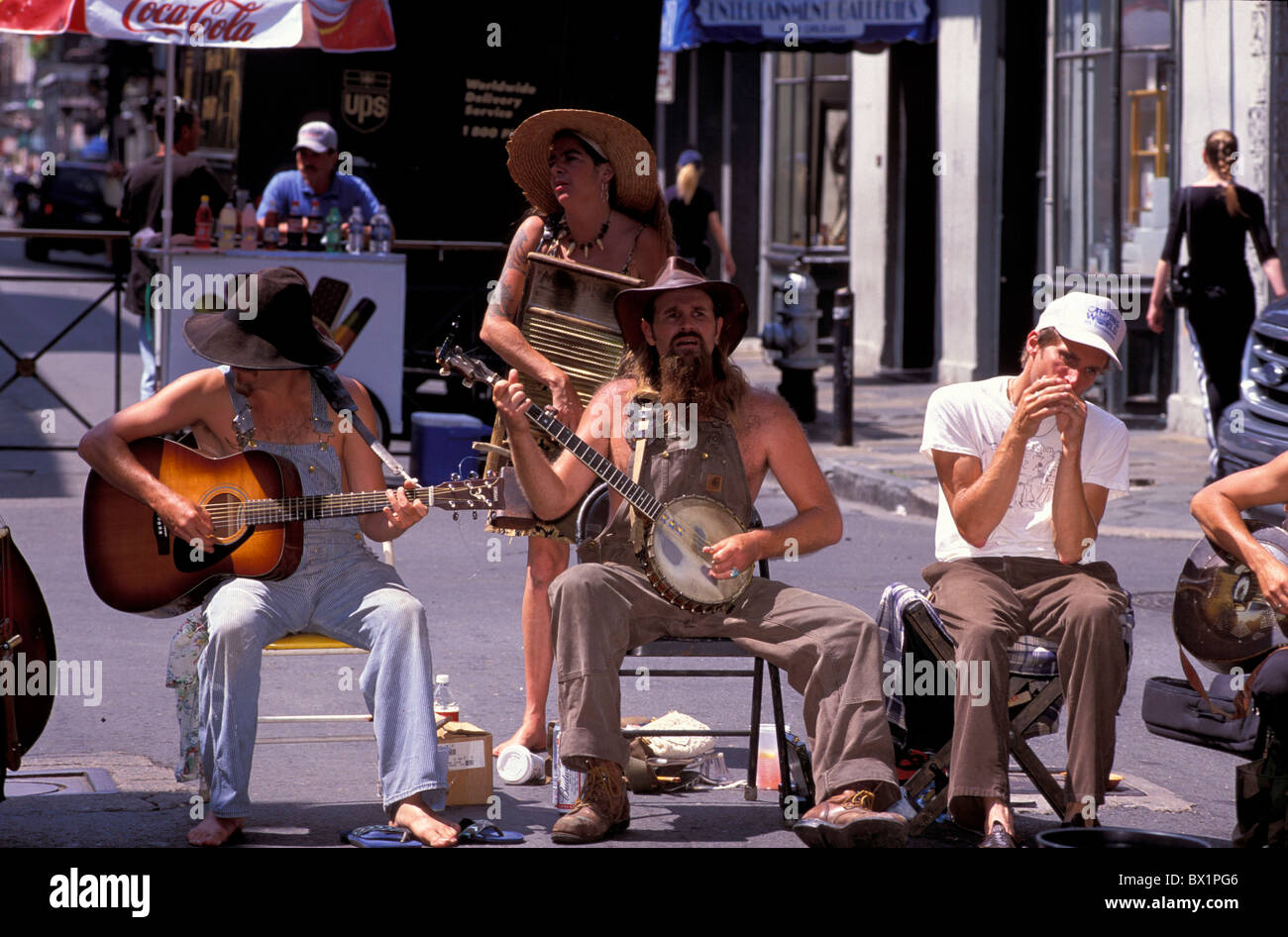 entertainment French Quarter Louisiana music musicians New Orleans no