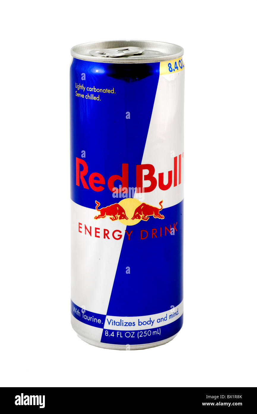 Red Bull Drink, USA Stock Photo