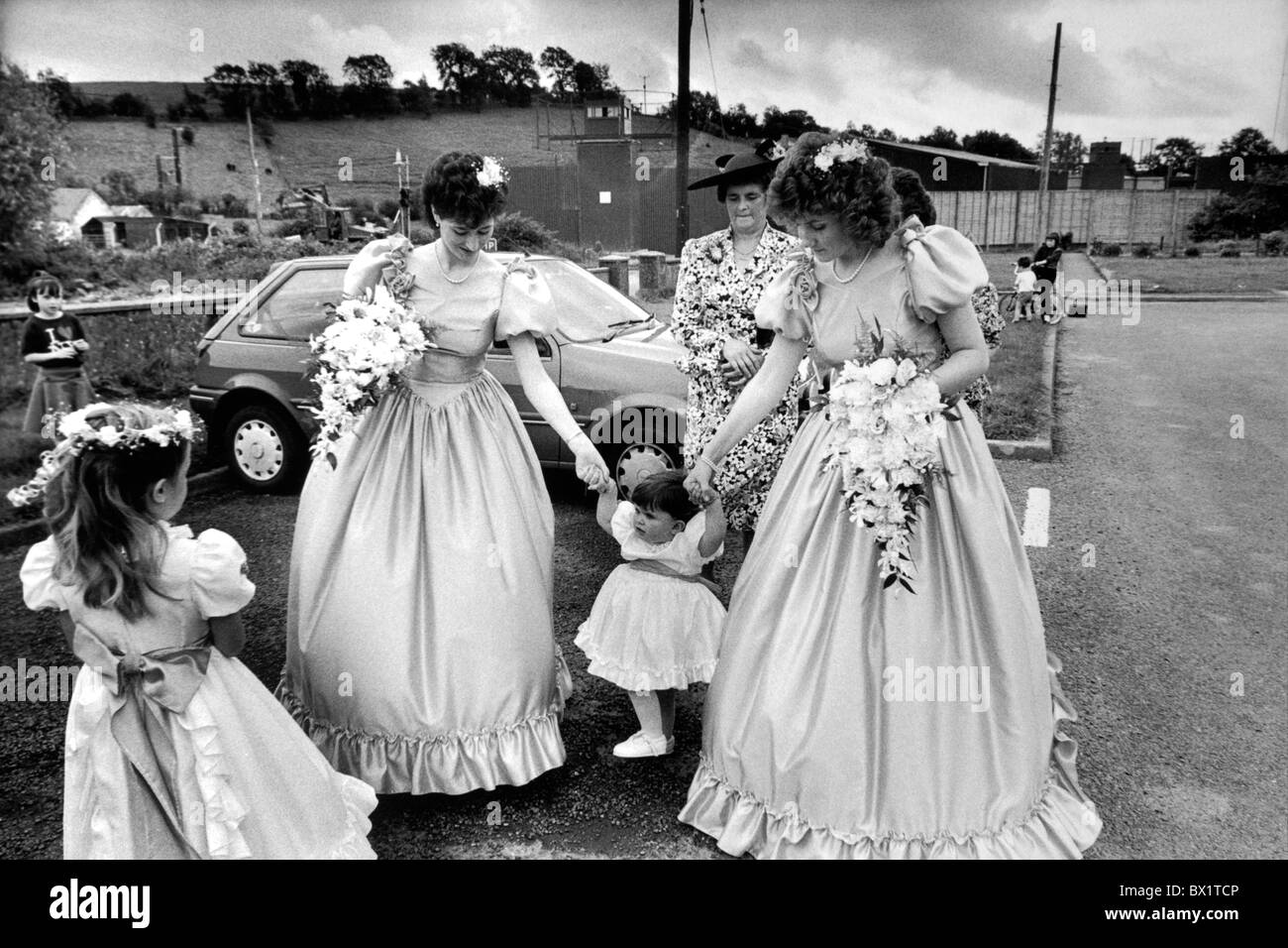 Wedding Party At Aughnacloy County Tyrone The British Army Border