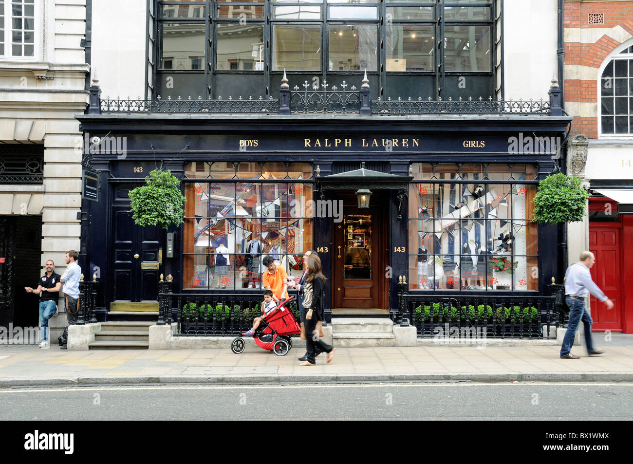 Ralph Lauren Shop, New Bond Street, London England UK Stock Photo