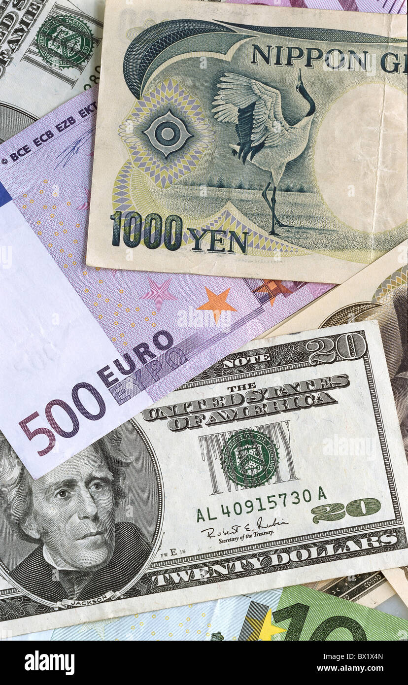 Bill Bills Cash Currencies Currency Cutout Denomination Denominations