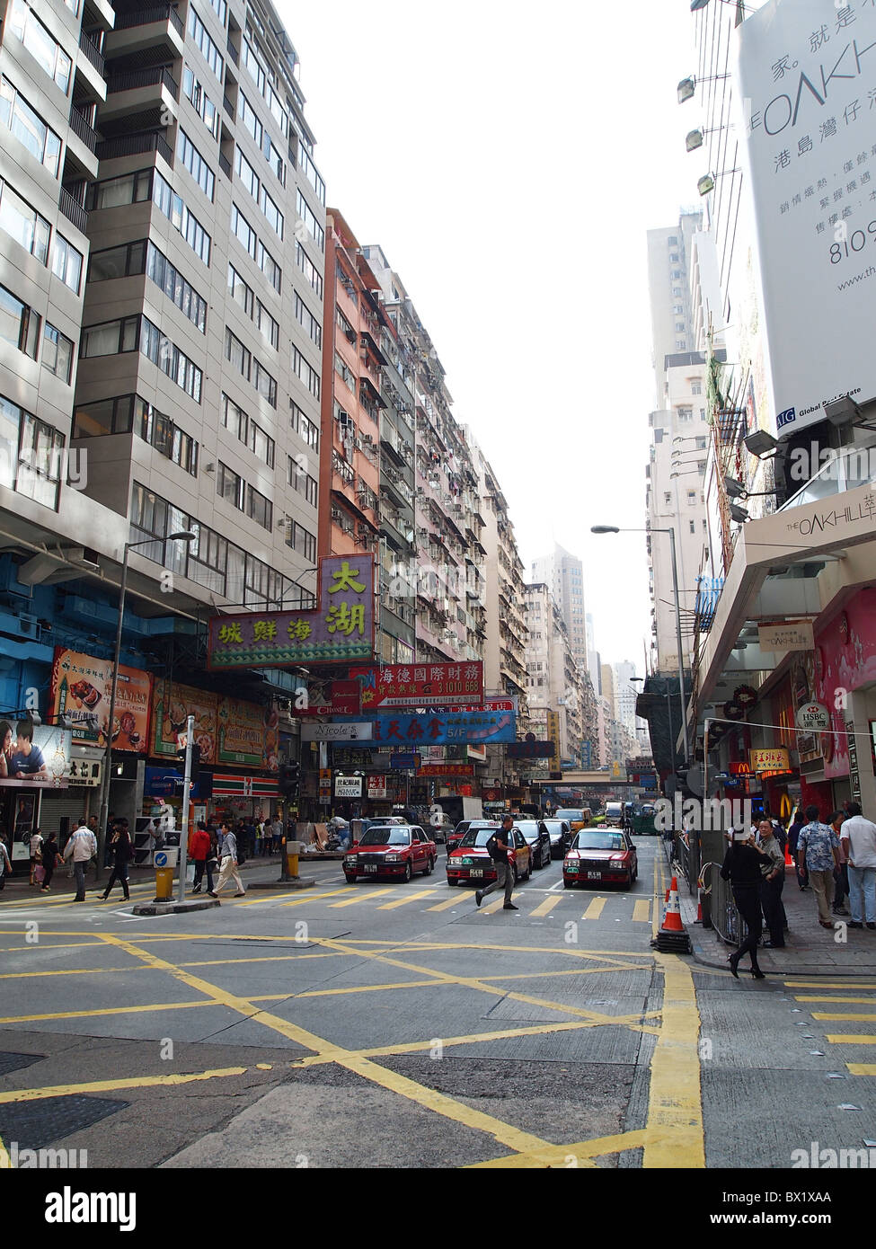 Lockhart Road, Causeway Bay, Hong Kong Stock Photo Alamy
