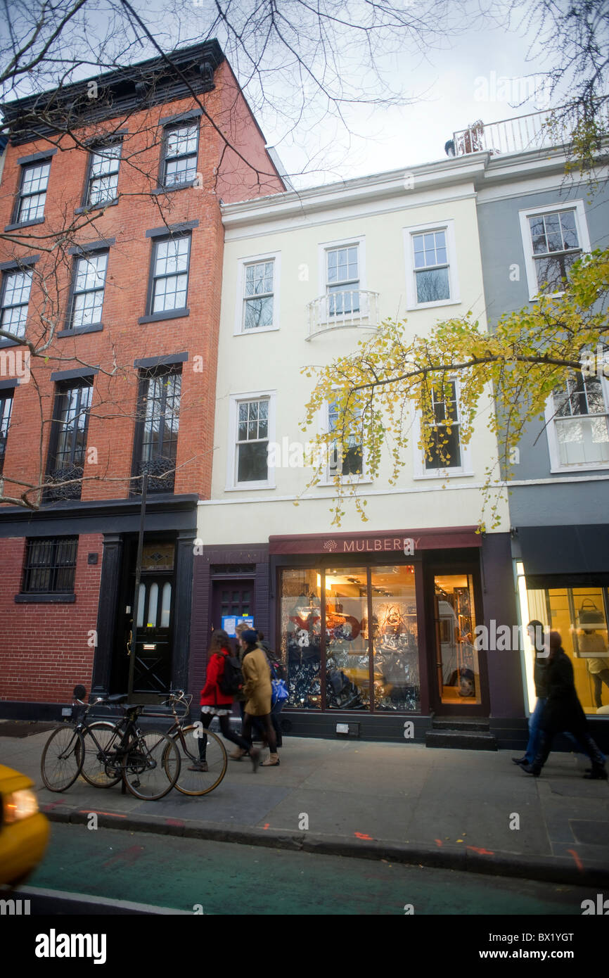 Bleecker Street Greenwich Village Nyc Stock Photos & Bleecker Street