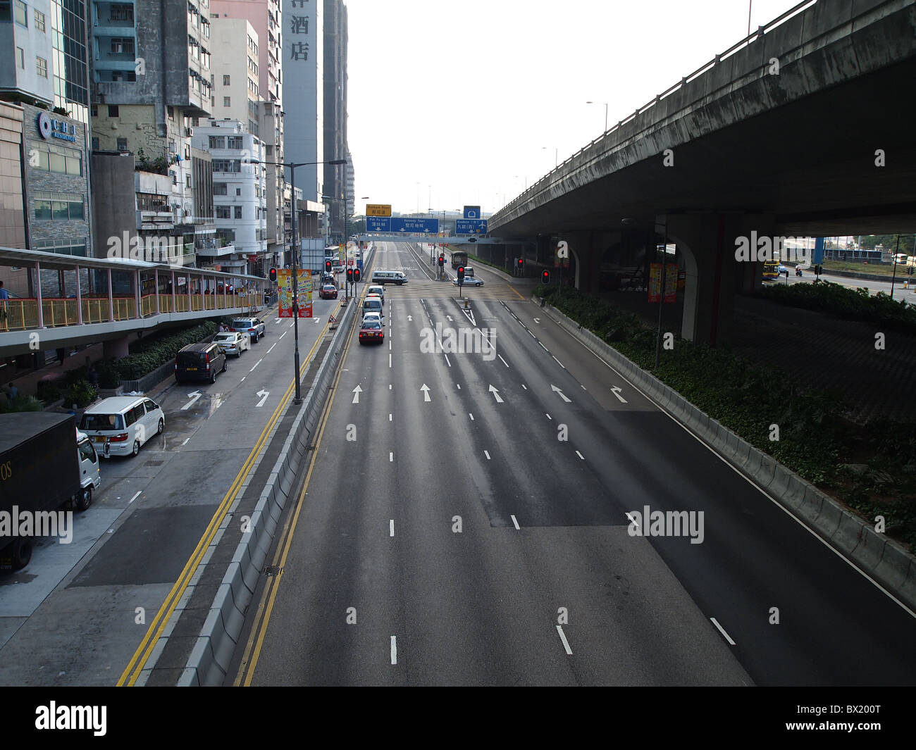 Connaught Road West, Sheung Wan, Hong Kong Stock Photo - Alamy