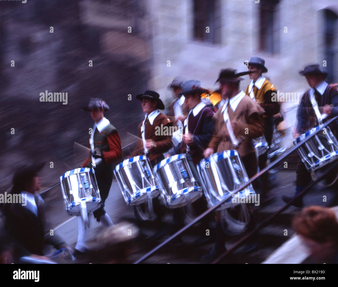 Town City Geneva Fête de l'Escalade party musician costumes music