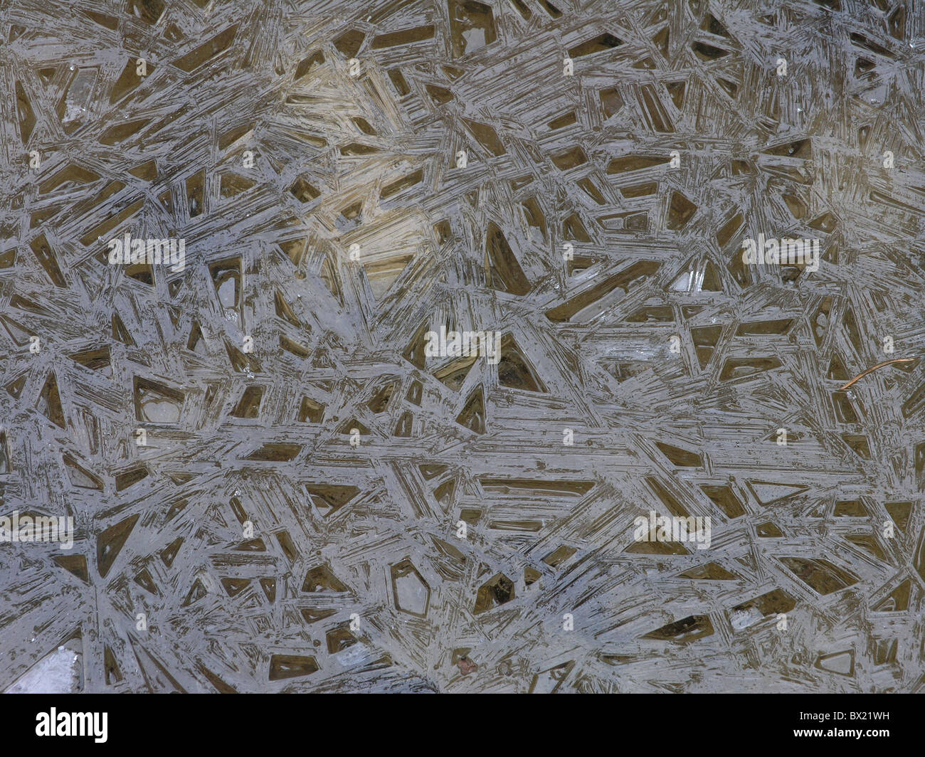 crystals detail frozen ice ice crystals water Winter Stock Photo - Alamy
