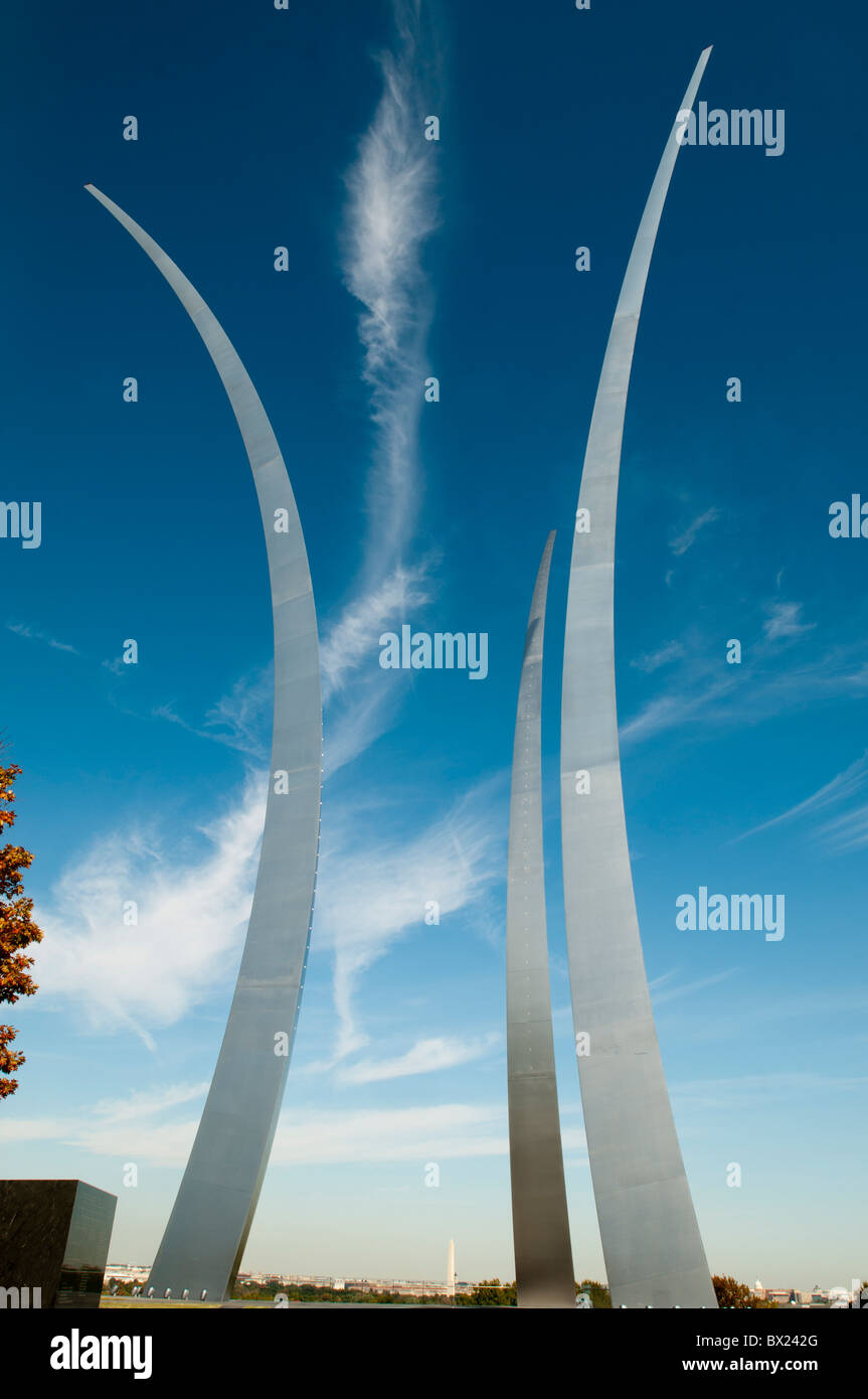 The U.S. Air Force Memorial in Arlington, Virginia Stock Photo - Alamy