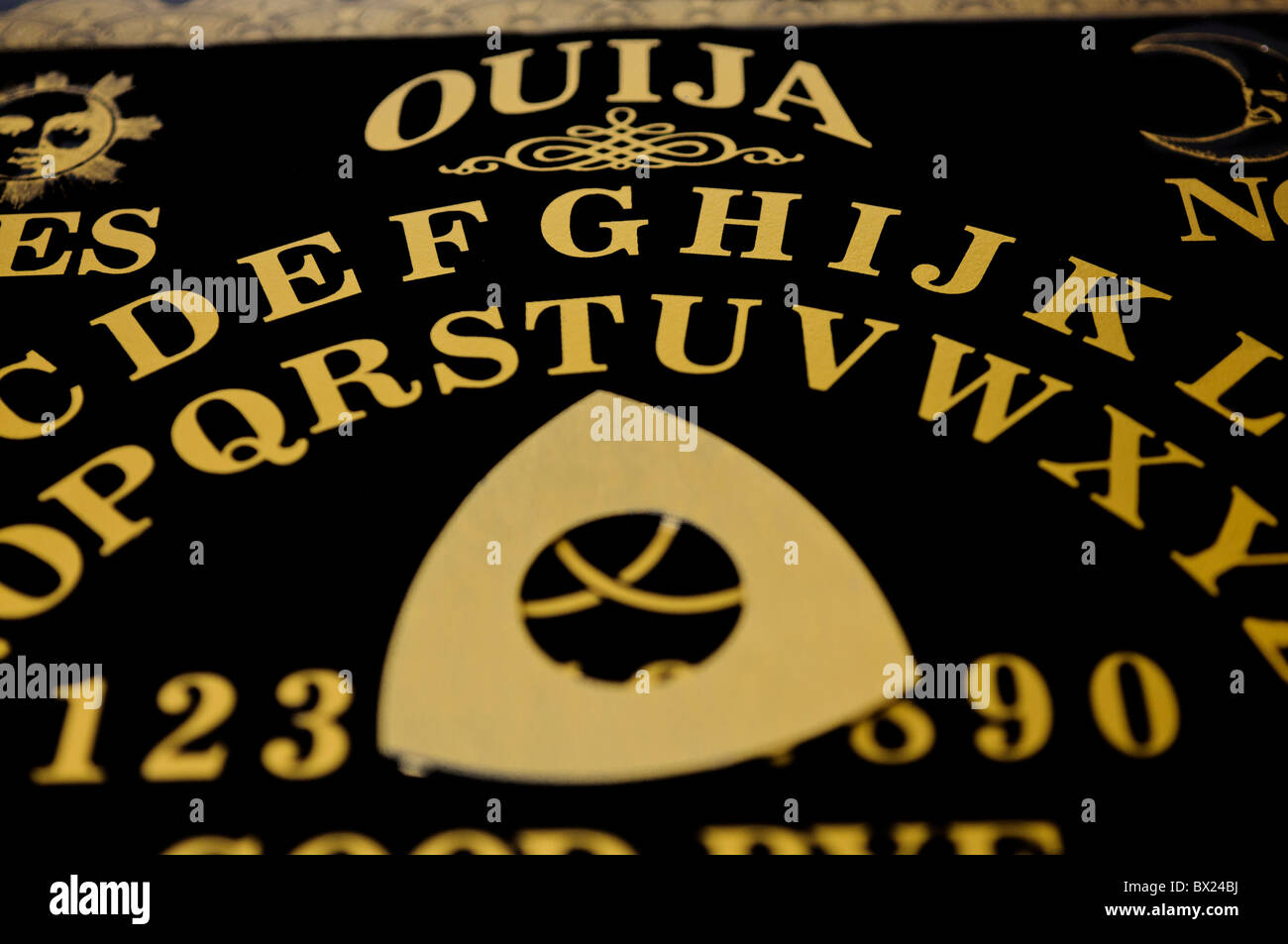 Ouija board Stock Photo