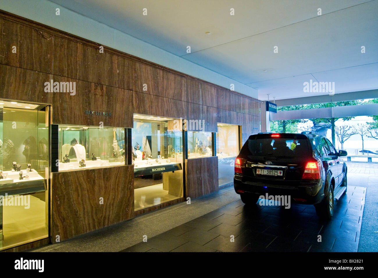 Bucherer shop Lugano Switzerland Stock Photo Alamy