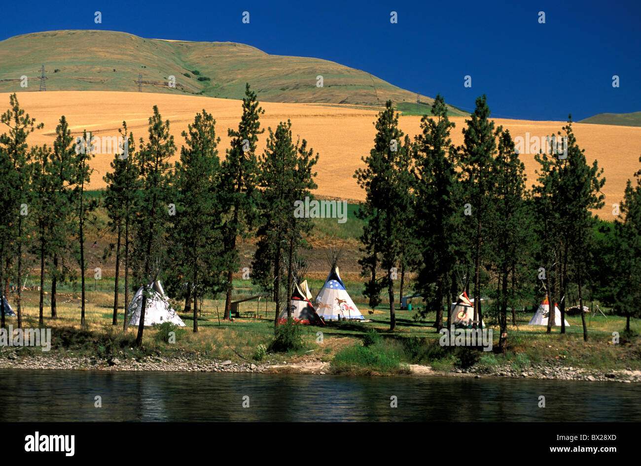 Orofino Idaho USA United States America 10817003 Indian settlement