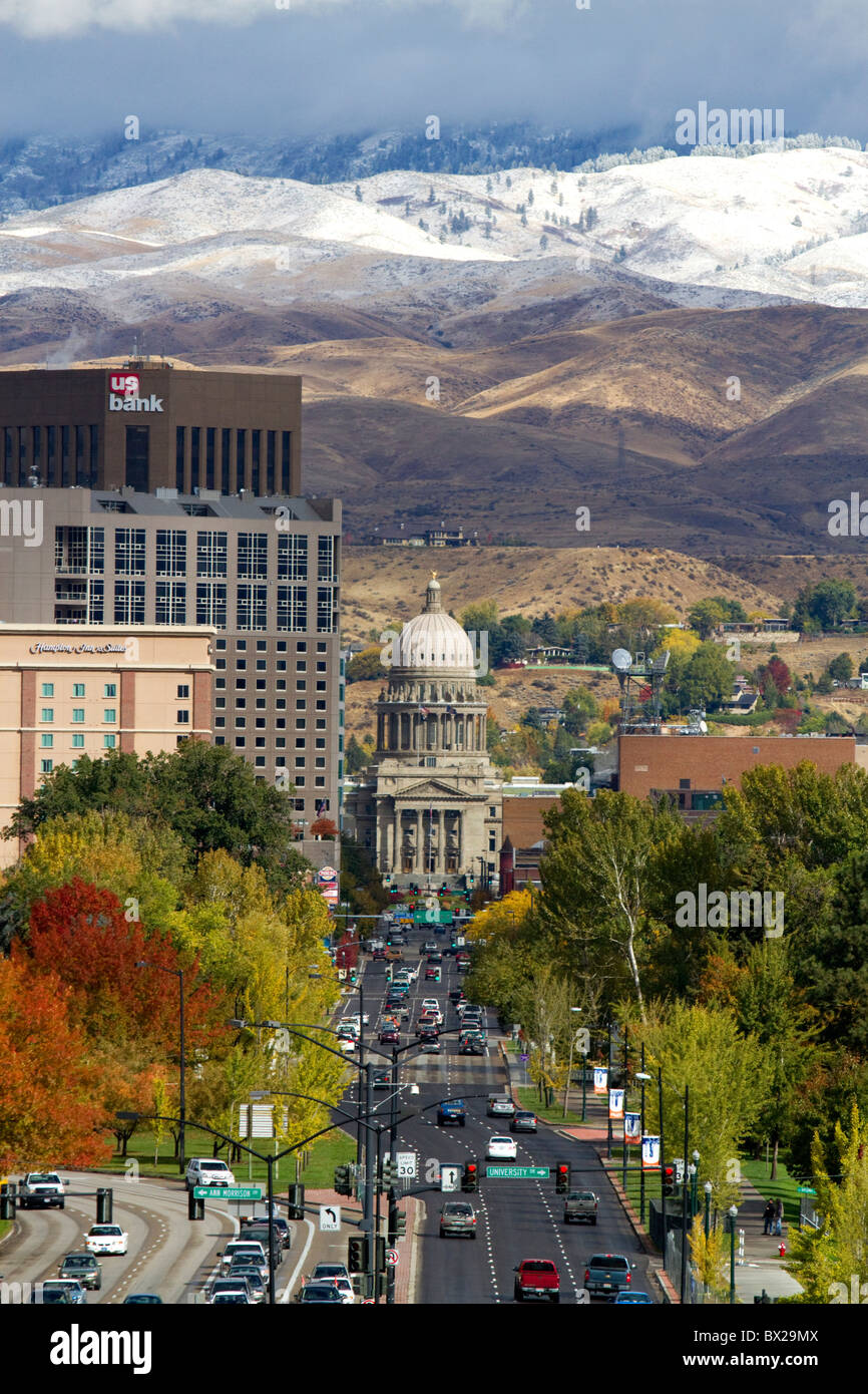 Autumn in Boise, Idaho, USA Stock Photo Alamy