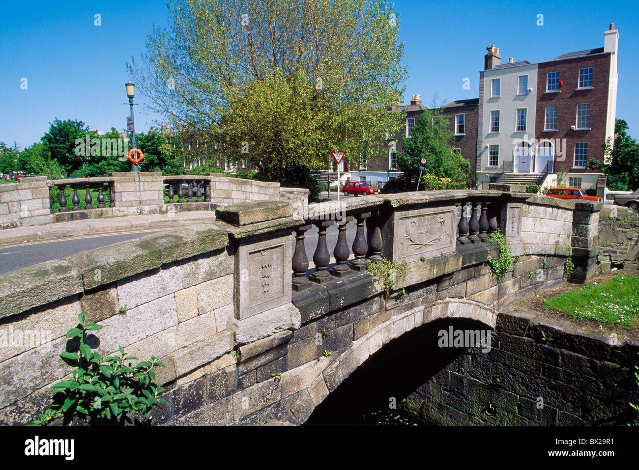 Dublin,Co Dublin,Ireland;View Of Hubbard Bridge Stock Photo