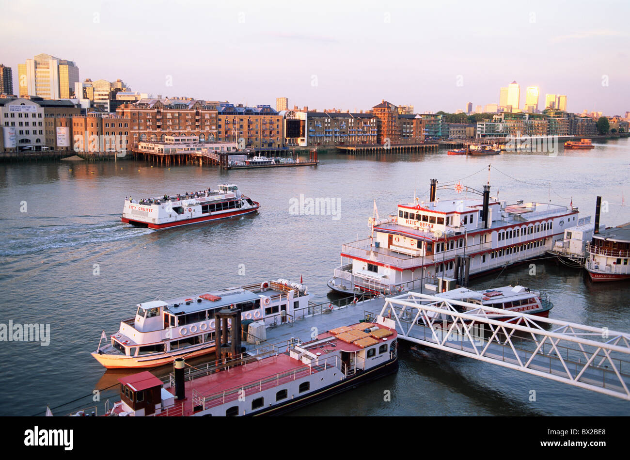 Boats Britain British Isles Canary Wharf City City Cruises Docklands