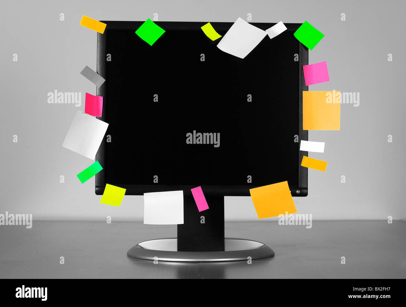 slip of paper notes postit adhesive blank Postit computer office