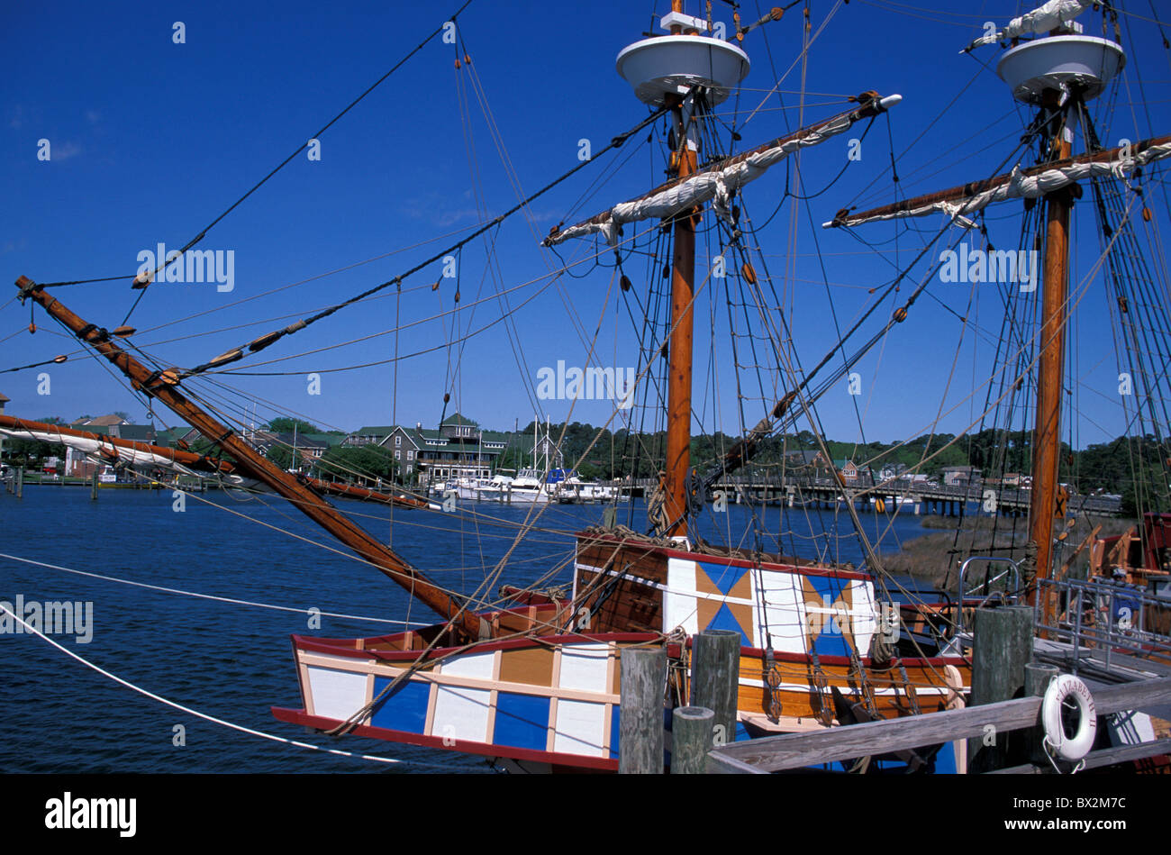 Ship Elizabeth II Festival Park Roanoke Island Outer Banks North