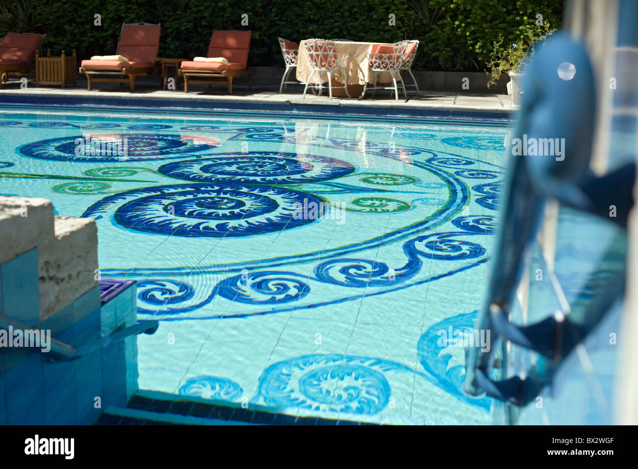 Beautiful Swimming Pool Stock Photo - Alamy
