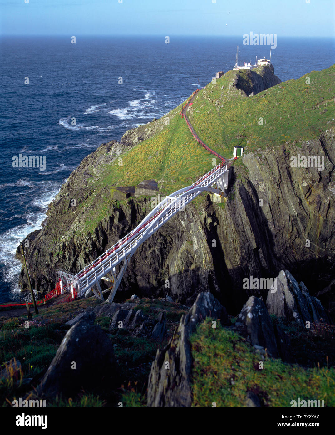 Lighthouse At Mizen Head, County Cork, Ireland Stock Photo Alamy