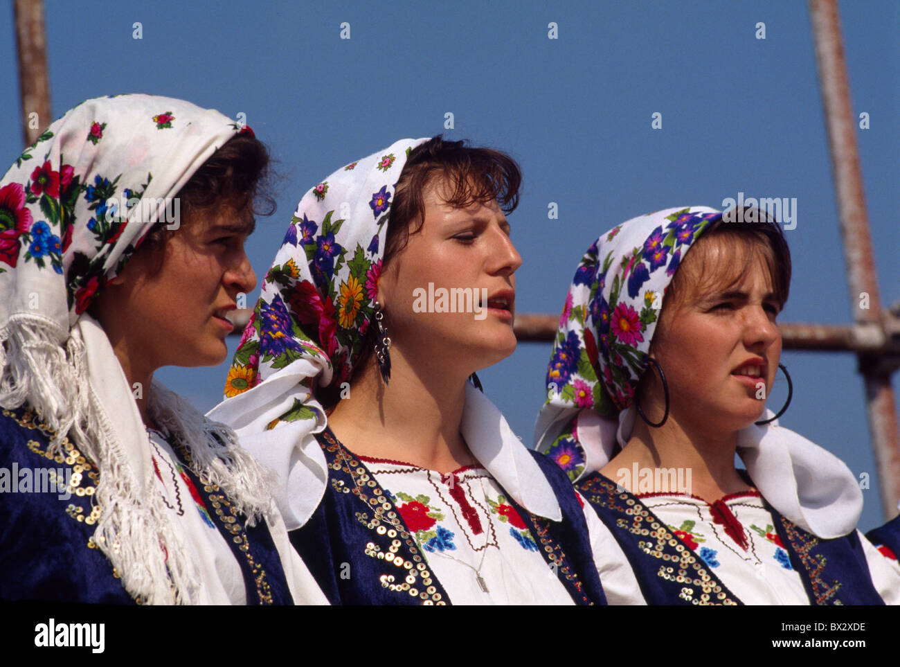 Folk-Music in Koprivschtiza, Bulgaria Stock Photo, Royalty Free Image ...