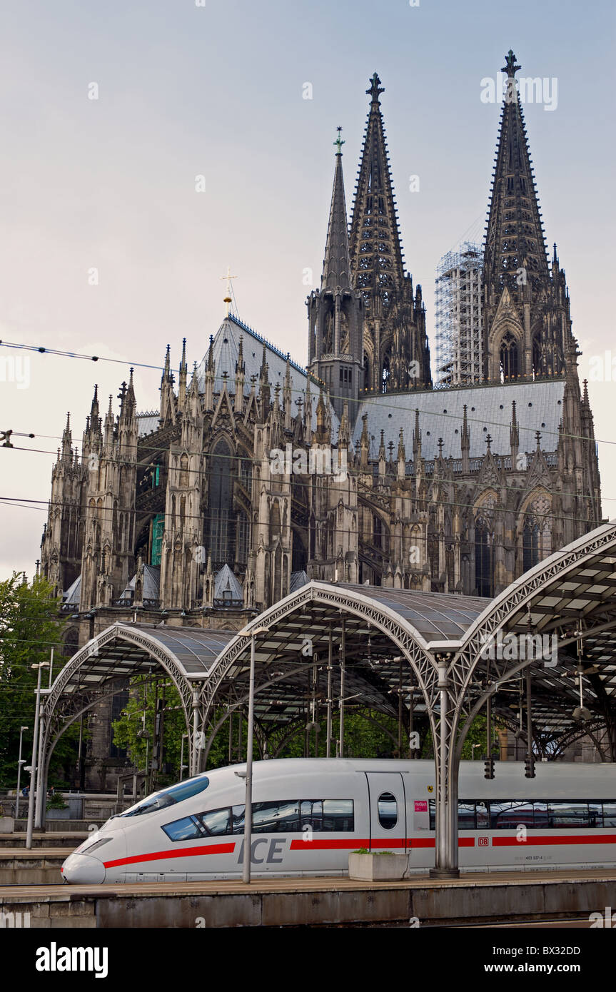 Cologne cathedral, North Rhine-Westphalia, Germany. Stock Photo