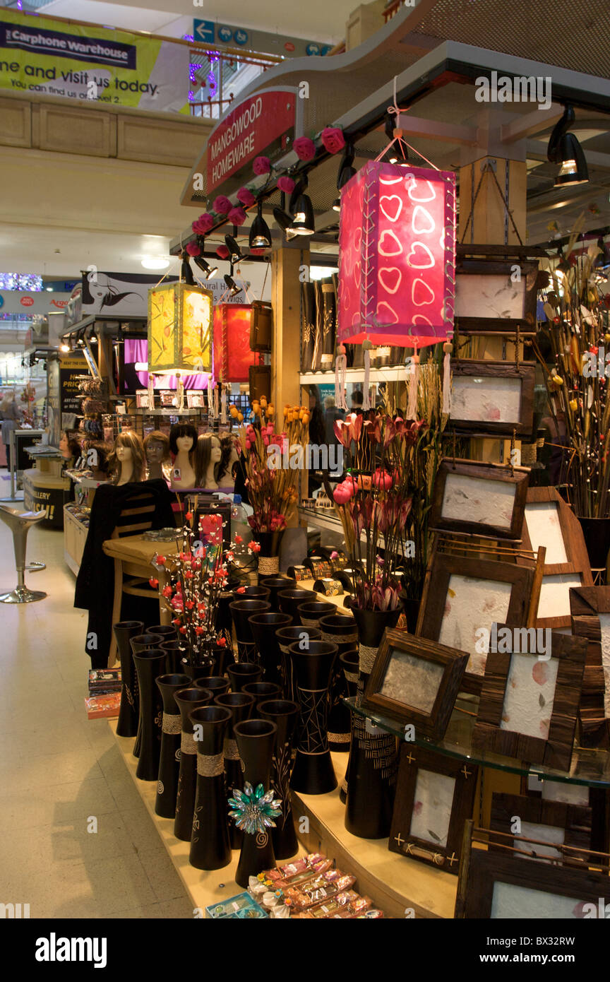gift shop,handy craft,Castle mall,Norwich,Norfolk,UK Stock Photo