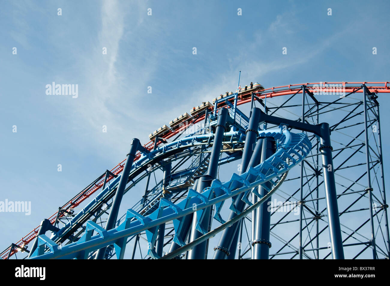 Infusion and the Pepsi Max Big One roller coaster at Blackpool Pleasure ...