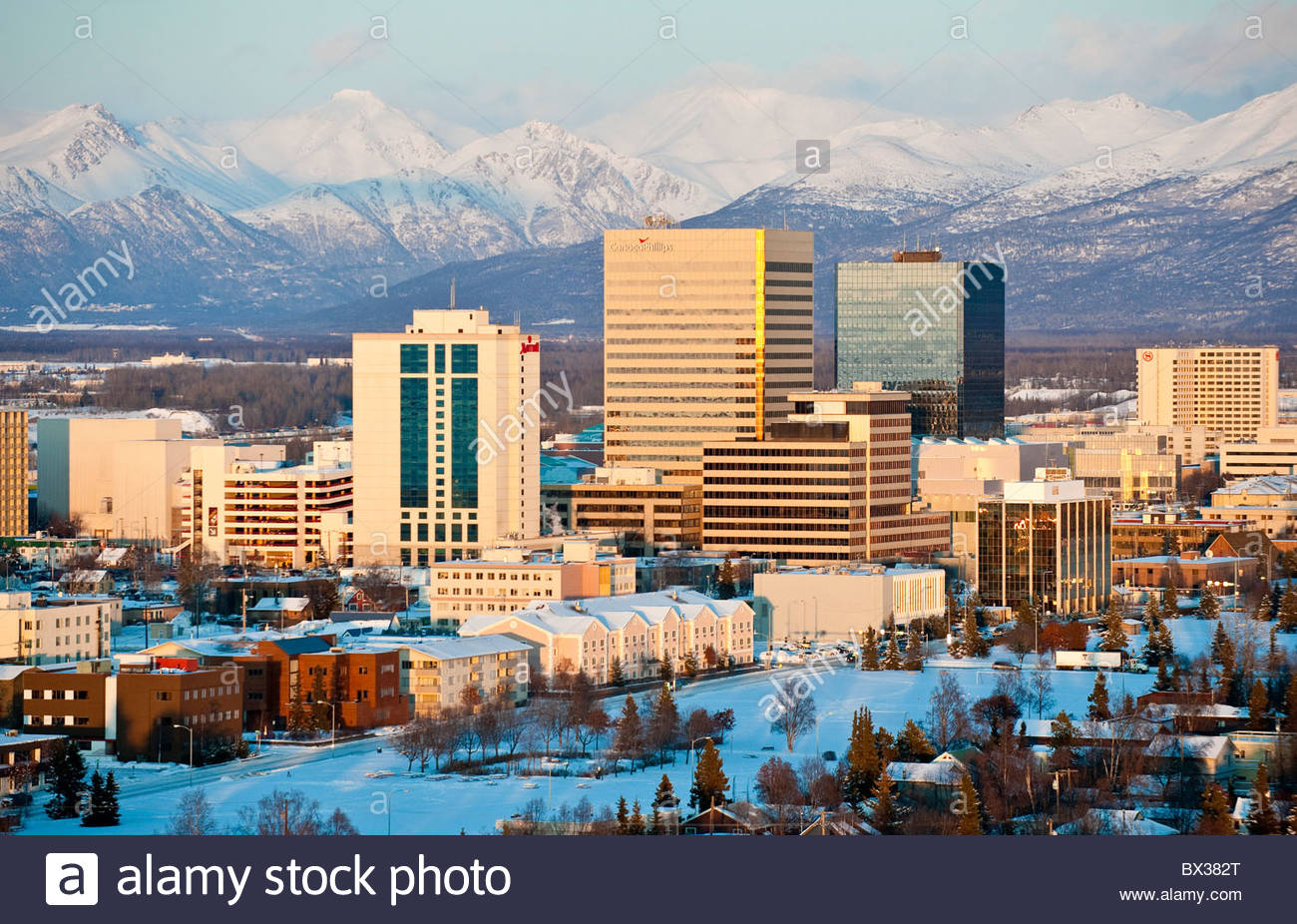 Anchorage Alaska City Stock Photos & Anchorage Alaska City Stock Images ...