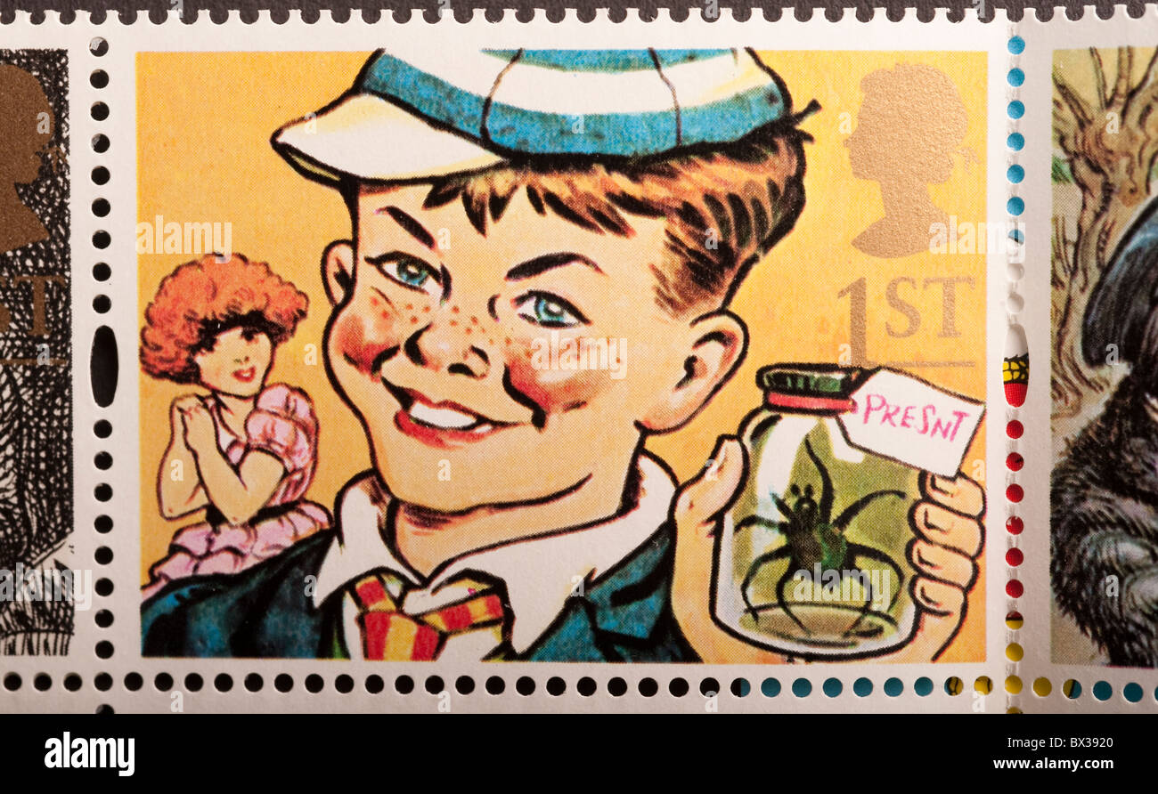 United Kingdom Postage Stamp 1st Stock Photo