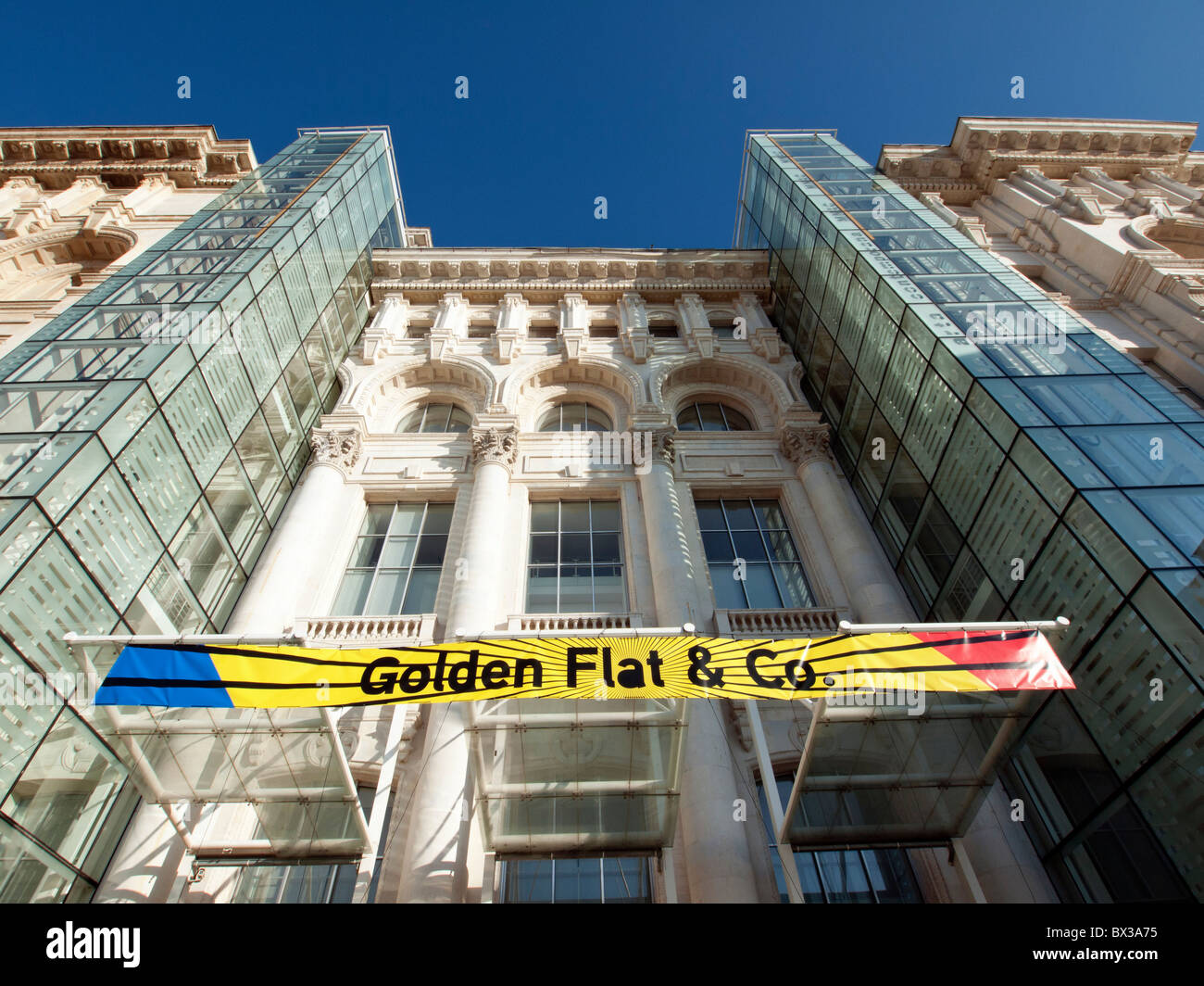 View of the Museum of Contemporary Art in Bucharest Romania Stock Photo