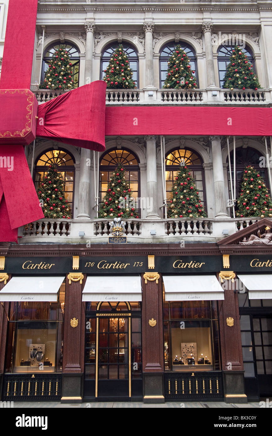 London, Mayfair Cartier Christmas 