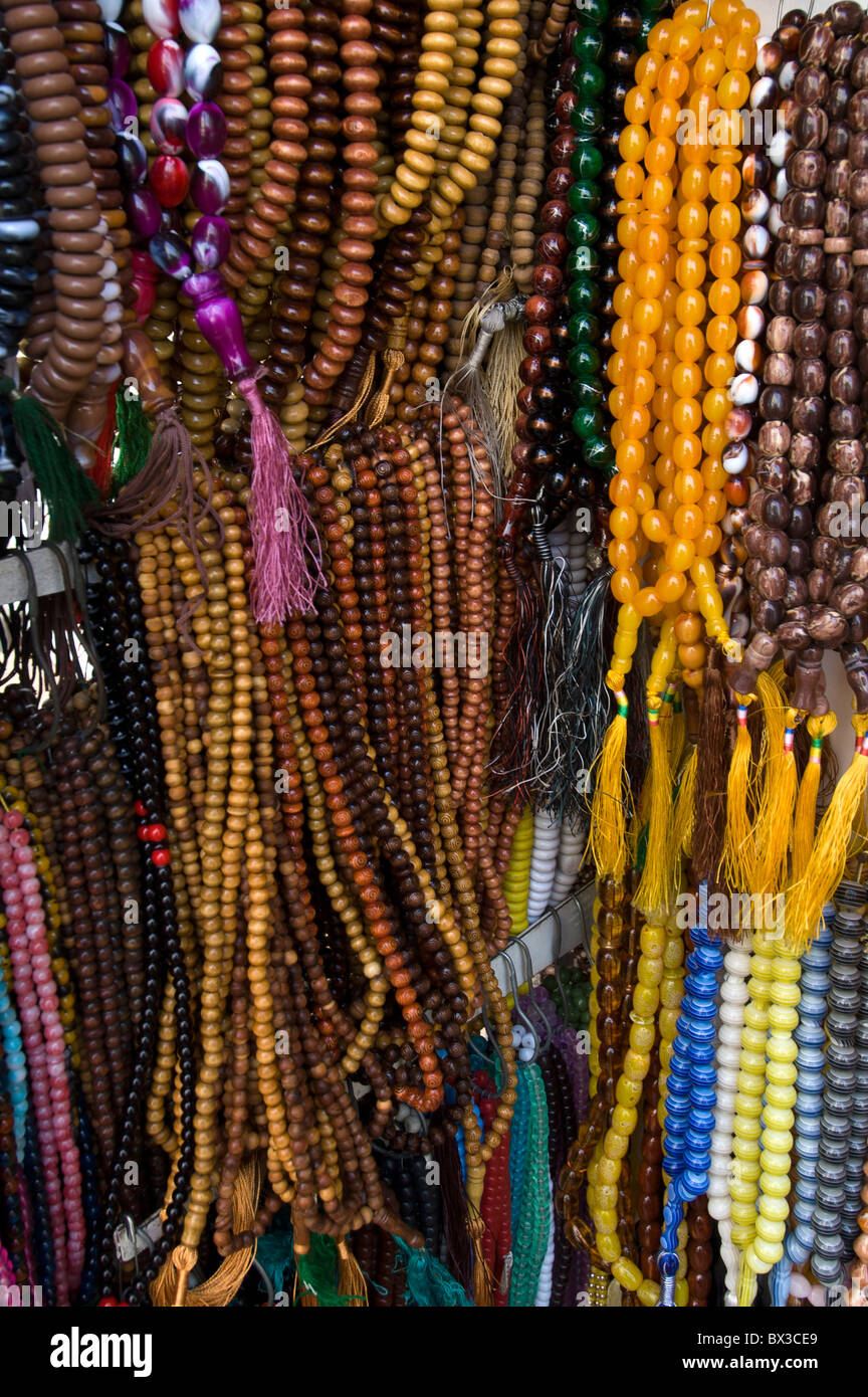 Prayer beads in Dubai Stock Photo